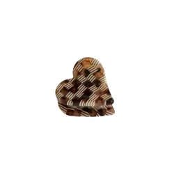 Heart Mini Hair Claw (2cm) in Various Colours by Hello Sakura