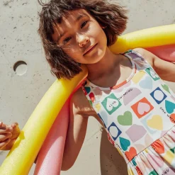 Hearts Iggy Dress by Beau Loves - Last One In Stock - 8-9 Years
