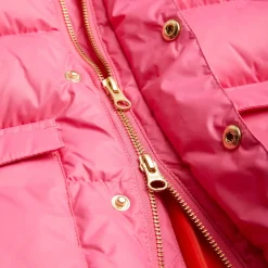 Heavy Hooded Puffer Jacket in Pink by Mini Rodini