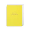 Hello Sunshine Mini Greetings Card by Cherished for Lagom Design