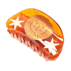 Hermera Golden Astrology Hair Claw by Winona Irene