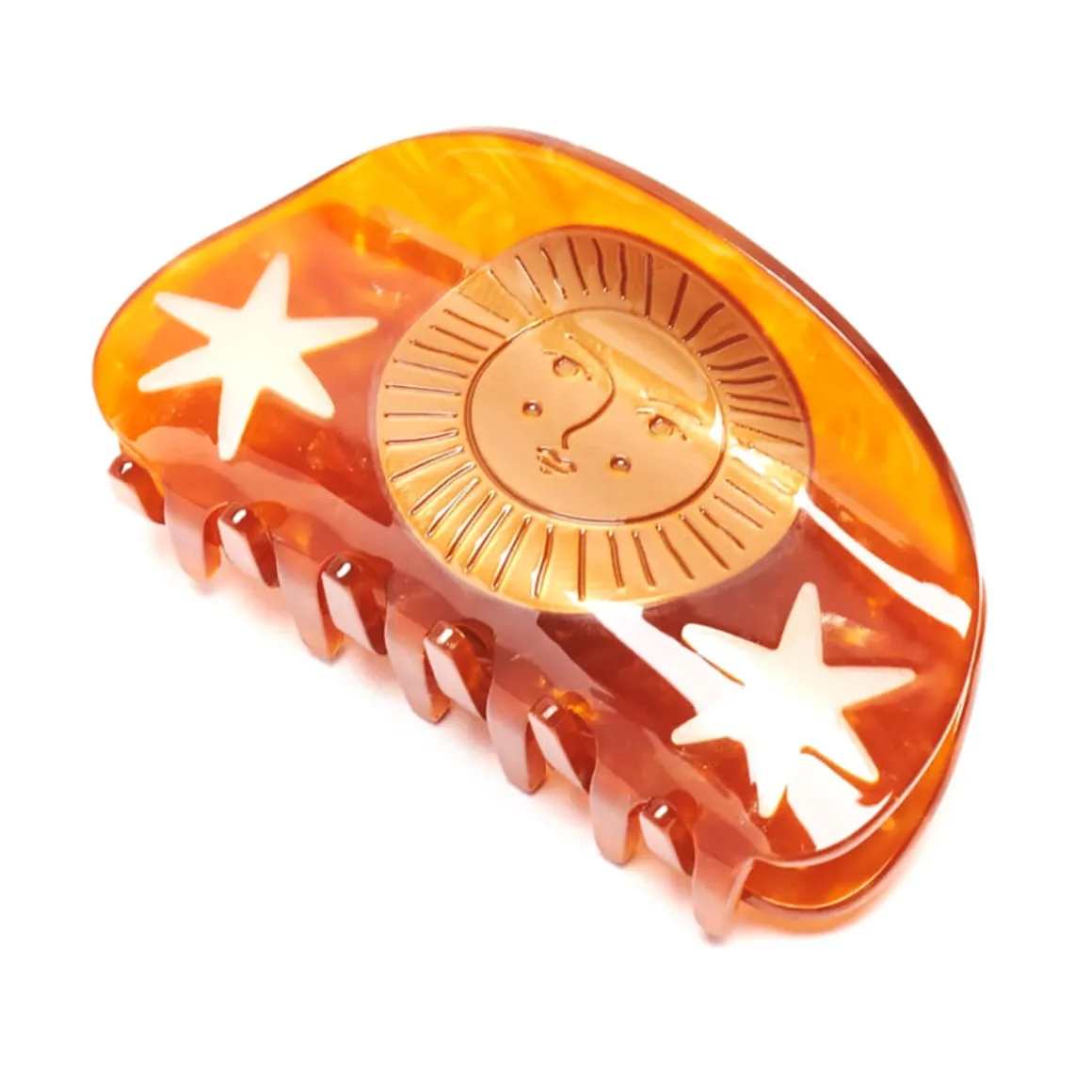 Hermera Golden Astrology Hair Claw by Winona Irene