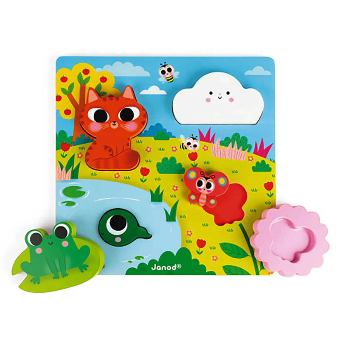 Hide and Seek Nature Puzzle by Janod