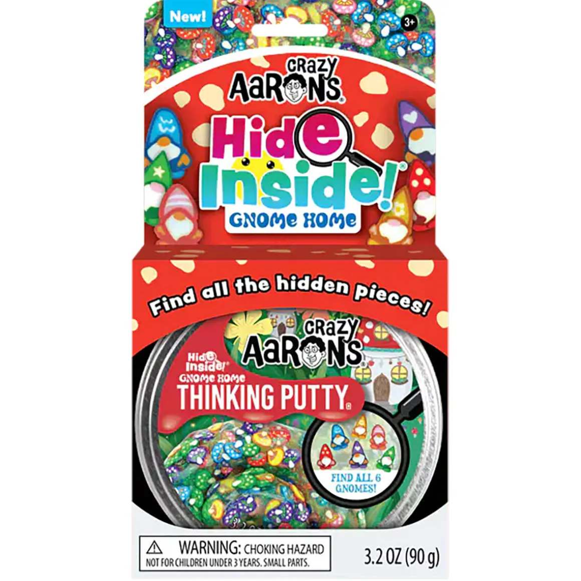 Hide Inside Gnome Home Thinking Putty by Crazy Aarons