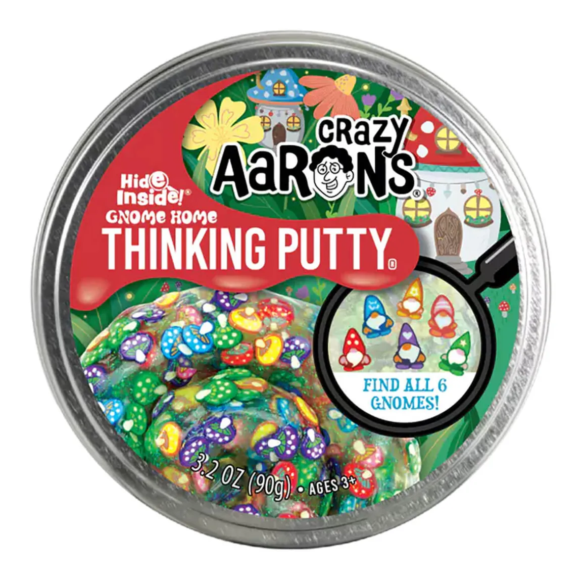 Hide Inside Gnome Home Thinking Putty by Crazy Aarons