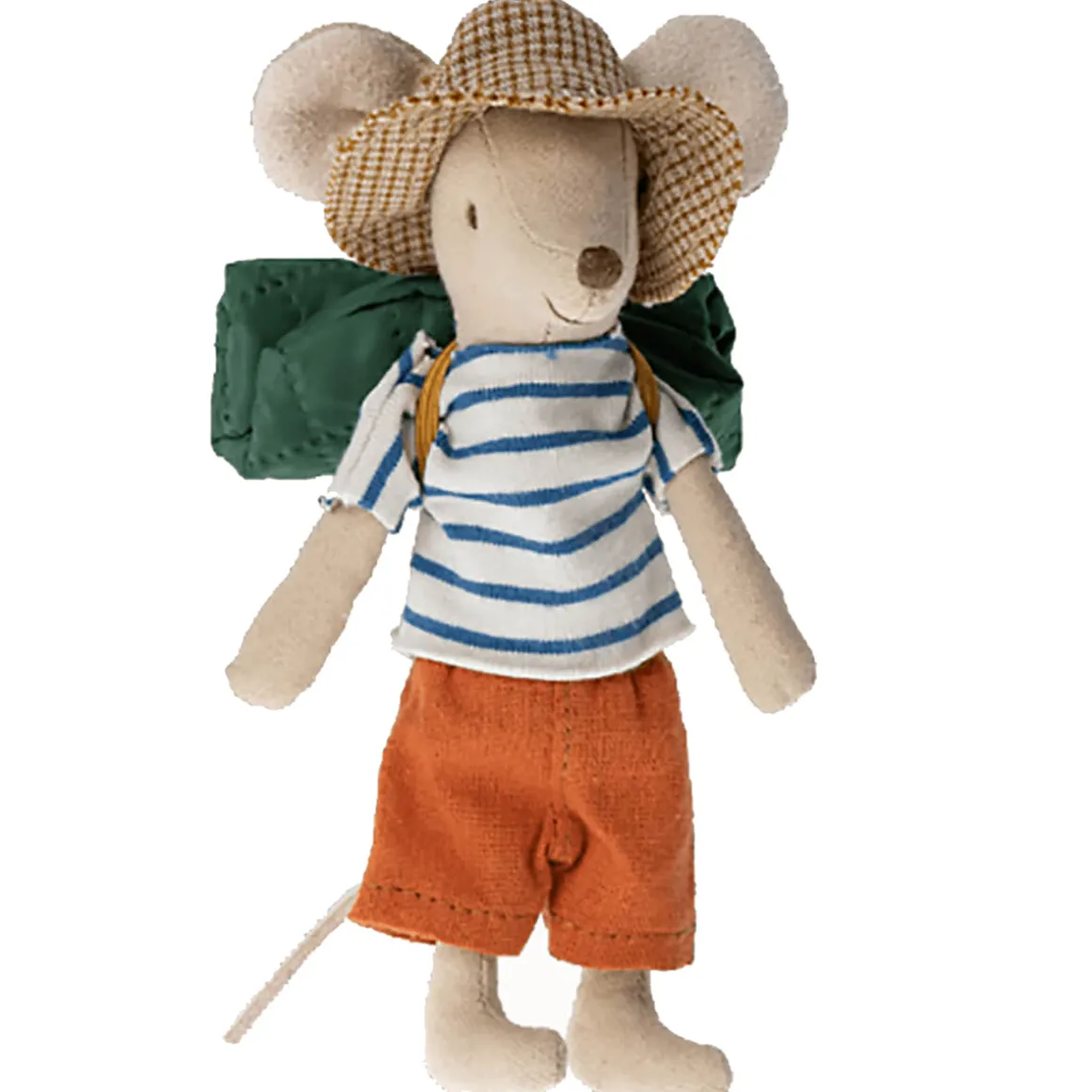 Hiking Big Brother Mouse (Striped Top) by Maileg