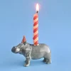 Hippo Ceramic Cake Topper by Camp Hollow