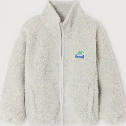Hoktown Kid's Fleece Jacket in Polar Melange by American Vintage