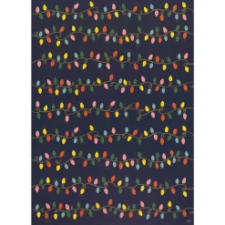 Holiday Lights Christmas Gift Wrap By Rifle Paper Co.