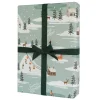 Holiday Snow Scene Christmas Gift Wrap (3 Sheets Pack) By Rifle Paper Co.