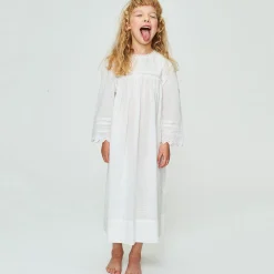 Hollyhock Dress in Pure White by Faune