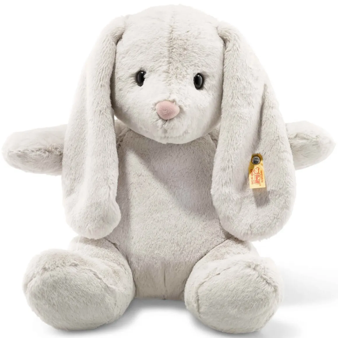 Hoppie Rabbit (38cm) in Light Grey by Steiff