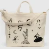 Horizontal Zip Duck Bag in Ballet Icons by Baggu