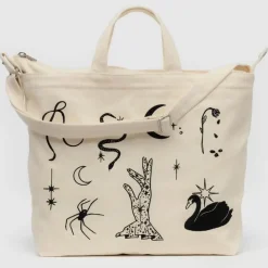 Horizontal Zip Duck Bag in Ballet Icons by Baggu