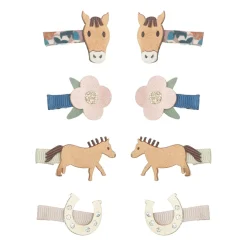Horse Mini Hair Clips by Mimi & Lula