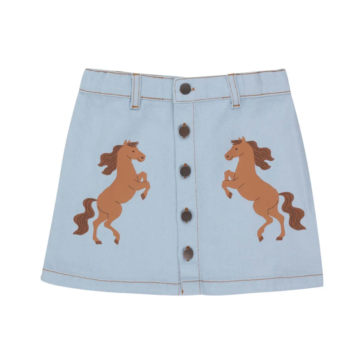 Horses Skirt by Tinycottons - Last Ones In Stock - 2-3 Years