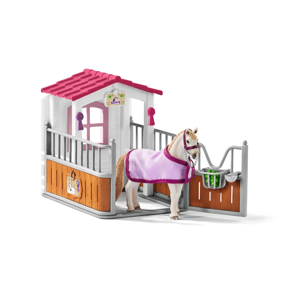 Horse Stall with Lusitano Mare by Schleich