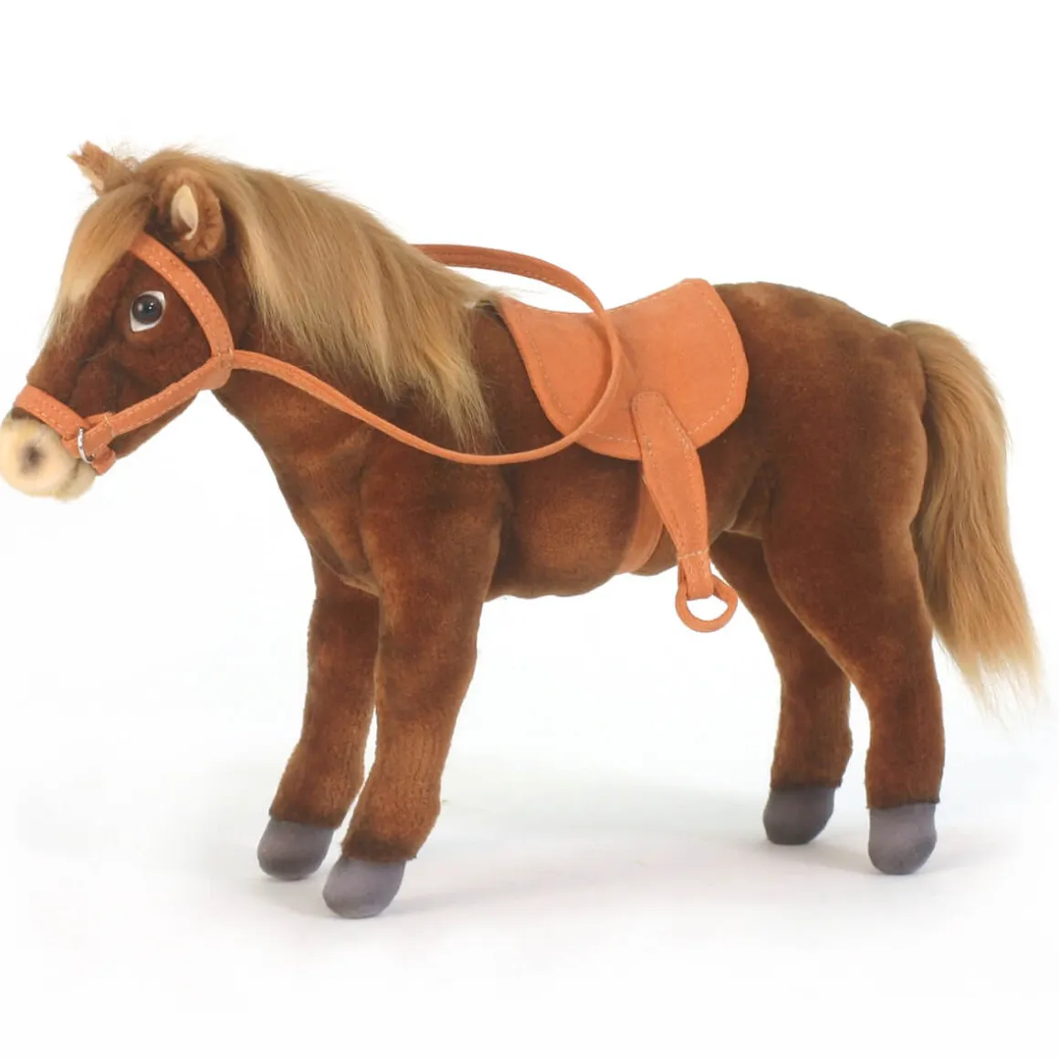 Horse With Saddle (37cm) by Hansa