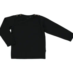 Houblon Baby Blouse in Pirate Black by Poudre Organic - Last Ones In Stock - 6-9 Months