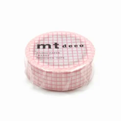 Hougan Sakura Grid 15mm Deco Series Washi Tape by MT Japan