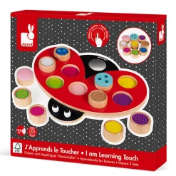 I Am Learning Touch: Coccitouch Ladybird by Janod