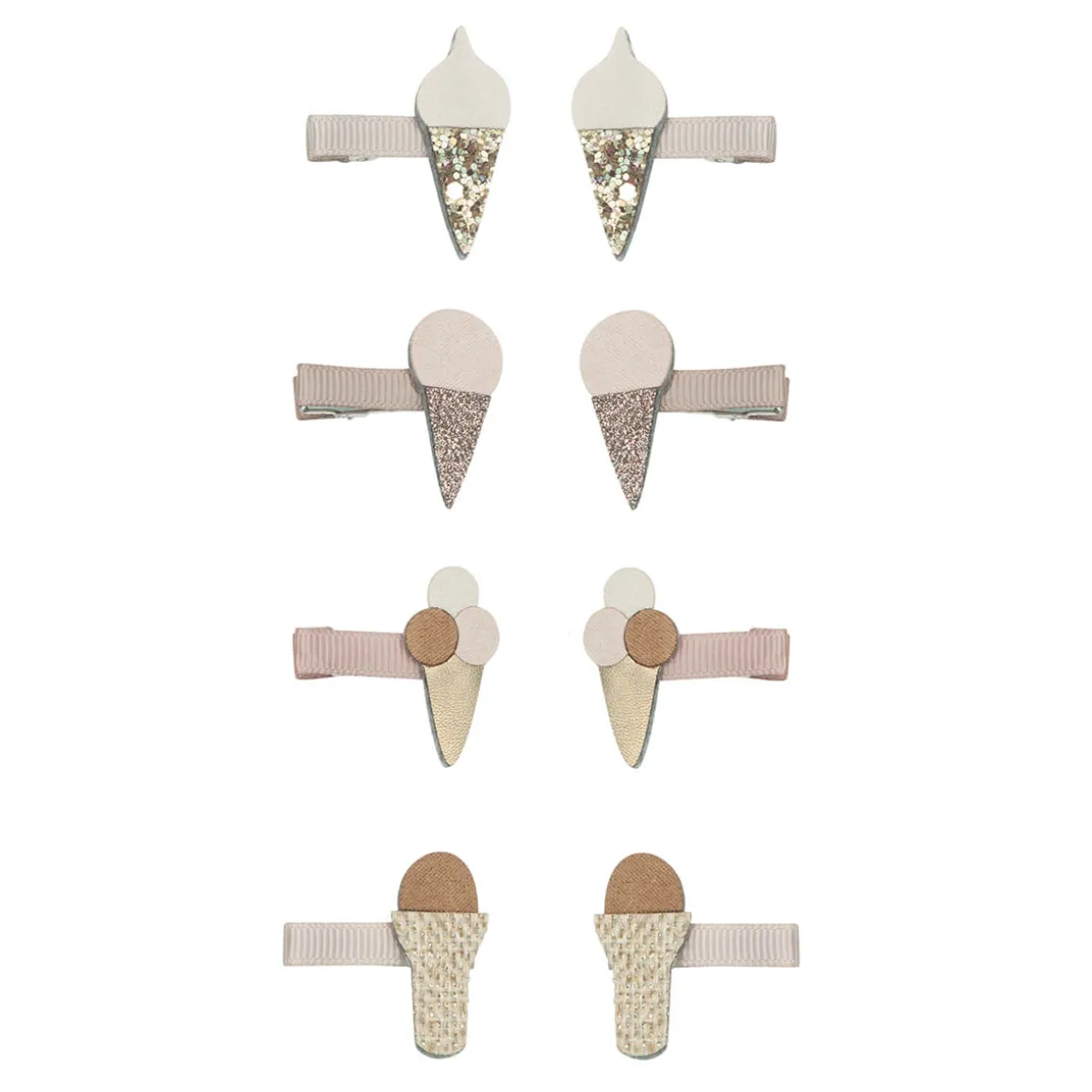 Ice Cream Mini Hair Clips by Mimi & Lula