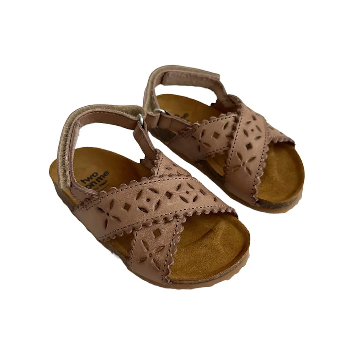 Ida Cut Out Sandals in Sand by PèPè