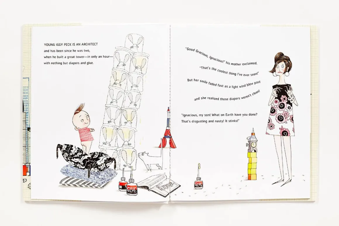 Iggy Peck, Architect by Andrea Beaty & David Roberts