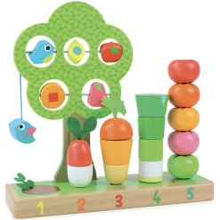 I Learn Counting Vegetables Set by Vilac
