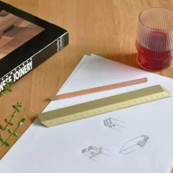 Illusion Ruler in Gold Lustre by Andhand
