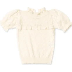 Ines Sweater in Almond Ruffle by Lali - Last Ones In Stock - 2-5 Years