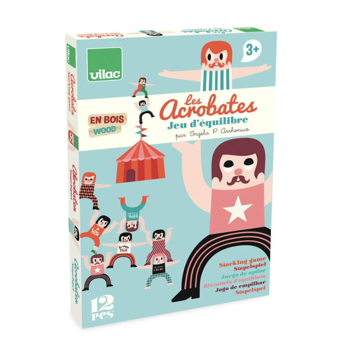 Ingela P. Arrhenius Acrobats Set by Vilac