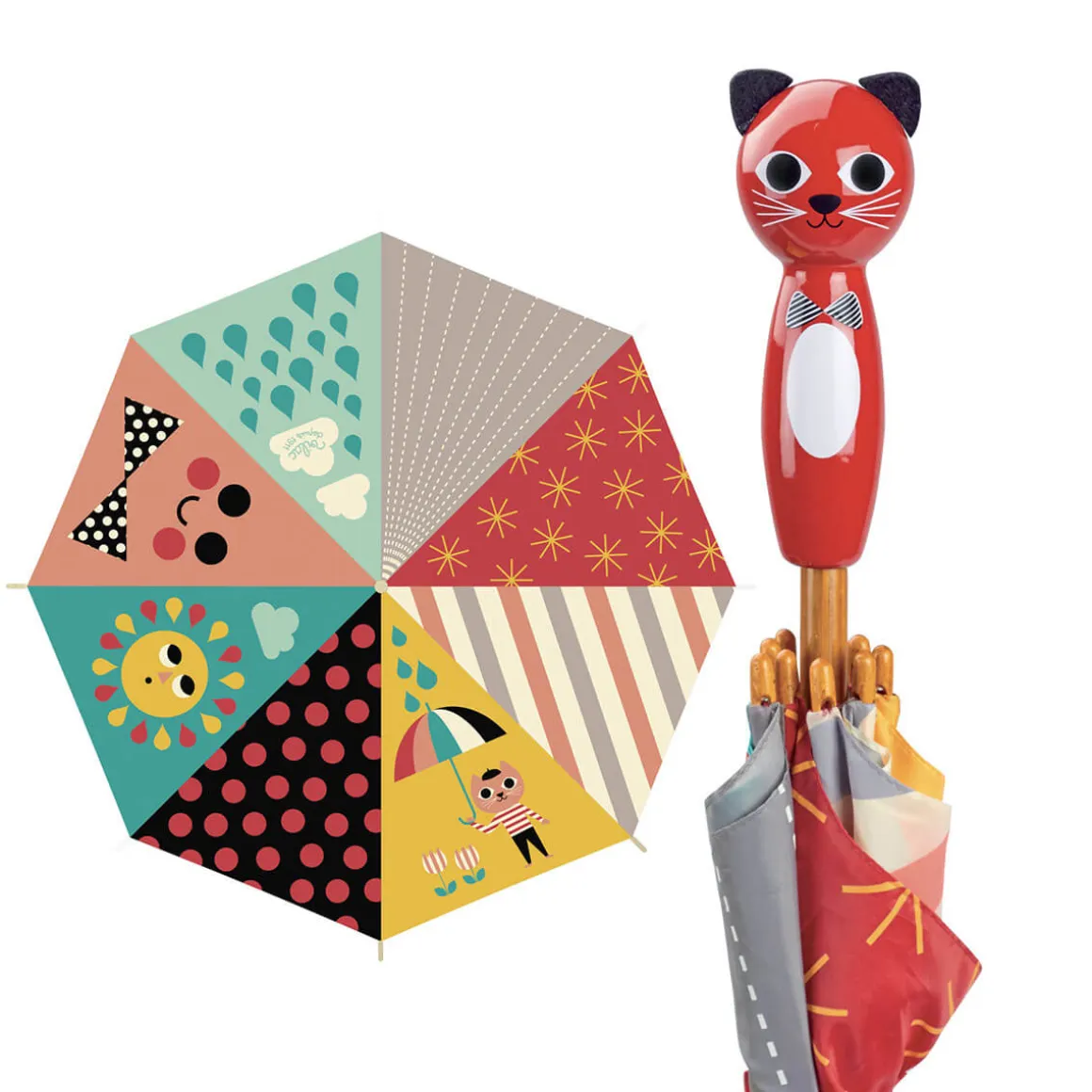 Ingela P. Arrhenius Cat Umbrella by Vilac