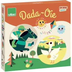 Ingela P. Arrhenius Dada-Oie Board Games Set by Vilac
