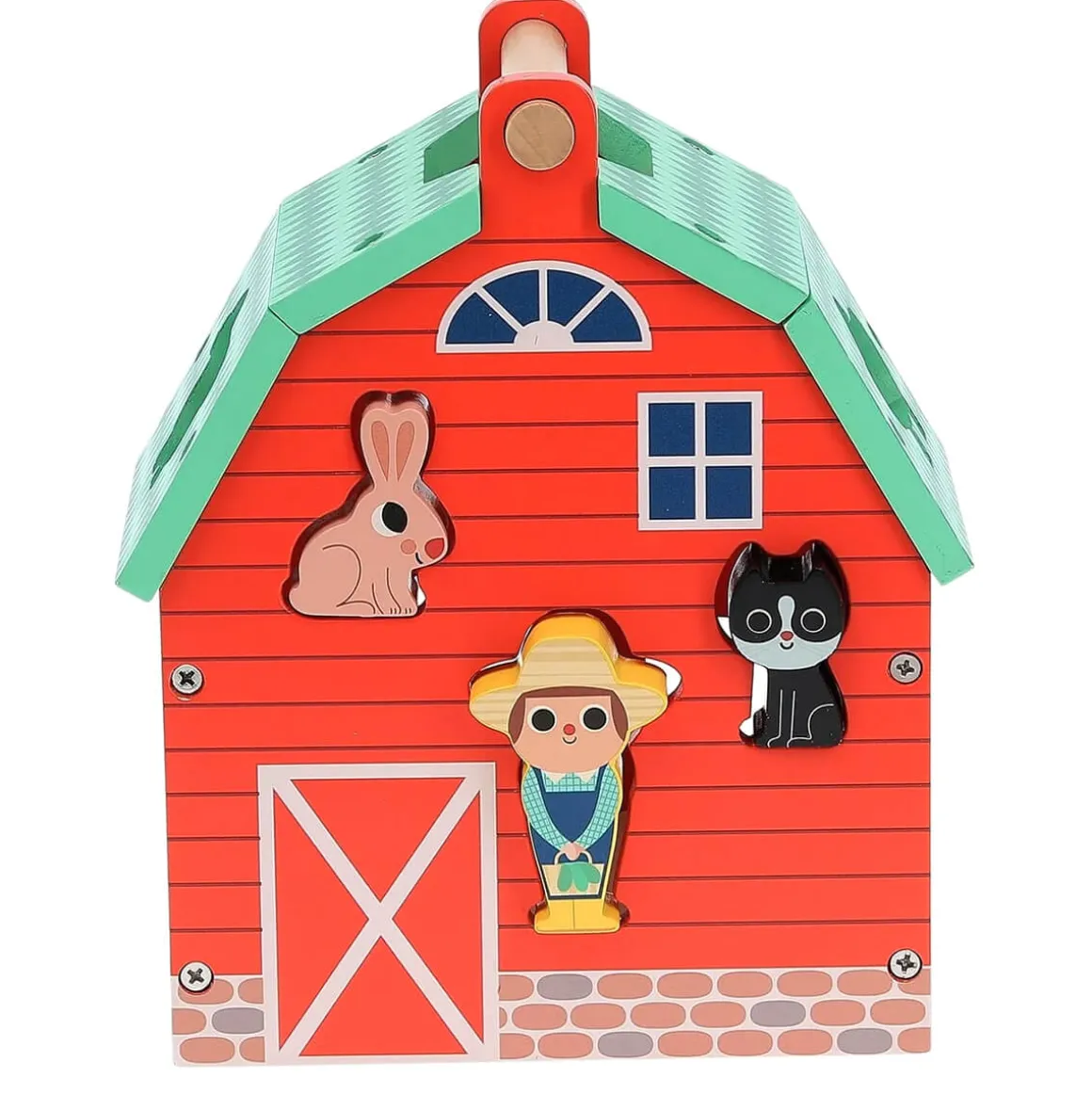 Ingela P. Arrhenius Farm Shape Sorter by Vilac
