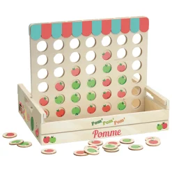 Ingela P. Arrhenius Four Apples in a Row Game by Vilac