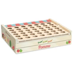 Ingela P. Arrhenius Four Apples in a Row Game by Vilac