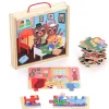 Ingela P.Arrhenius Goldilocks Wooden Puzzle by Vilac