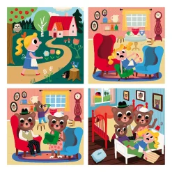 Ingela P.Arrhenius Goldilocks Wooden Puzzle by Vilac