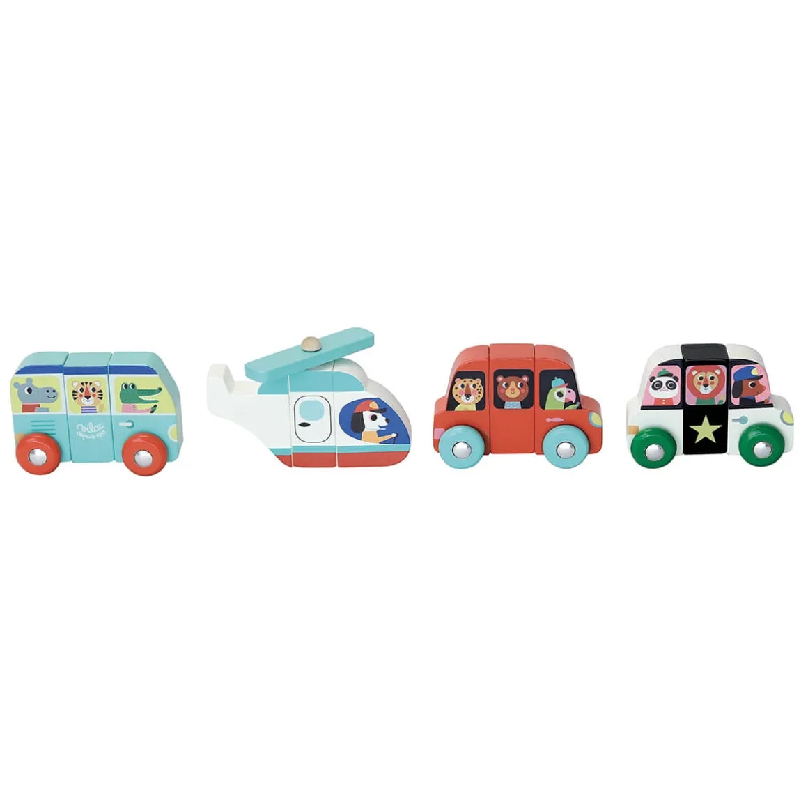 Ingela P. Arrhenius Magnetic Cars Set by Vilac