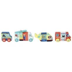 Ingela P. Arrhenius Magnetic Trucks Set by Vilac