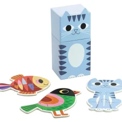 Ingela P. Arrhenius Mini Wooden Jigsaw Puzzles by Vilac