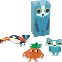 Ingela P. Arrhenius Mini Wooden Jigsaw Puzzles by Vilac