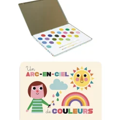 Ingela P. Arrhenius Rainbow Large Painting Set By Vilac