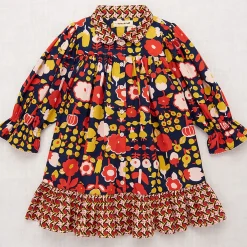Ingrid Dress in Ink Playground by Misha & Puff - Last Ones In Stock - 3-6 Years