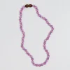 Irma Kids Necklace in Pink Cat's Eye by Nirrimis