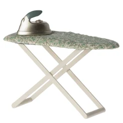 Iron and Ironing Board in Mint Floral by Maileg