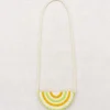 Isla Half Moon Bag in Marzipan by Misha & Puff
