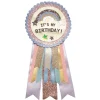It's My Birthday Rosette Brooch in Space Unicorn by Mimi & Lula