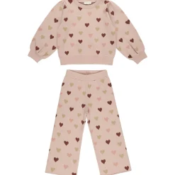 Jacquard Knit Set in Hearts by Rylee & Cru